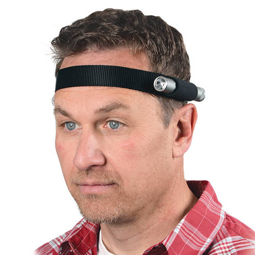 Nite Ize - Headband - Opaska z uchwytem latarki - Czarny - NPO-03-01