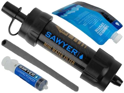Sawyer - Filtr do wody Mini Water Filtration System - Czarny - SP105 