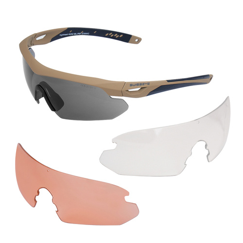 SwissEye - Okulary strzeleckie Nighthawk - Coyote - 40292 