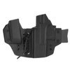 DOUBLETAP GEAR - Kabura wewnętrzna Kydex Appendix Elastic IWB z ładownicą do Glock 19 - Czarna