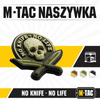 M-Tac - Naszywka 3D PVC No Knife - No Life - Olive - 51128001