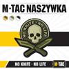 M-Tac - Naszywka 3D PVC No Knife - No Life - Olive - 51128001