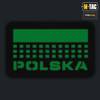 M-Tac - Naszywka Flaga Polska 50х80 - Laser Cut - Coyote / Fluo - 51007205