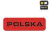 M-Tac - Naszywka Polska 25х80 - Laser Cut - Czerwony / Czarny - 51004133