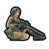 M-Tac - Naszywka Tactical Girl №2 Valkiria - PVC - Pełny kolor - 51116213