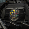 M-Tac - Naszywka Zero Tolerance - Haft - Cordura 500D - Żółty/Niebieski - 51490002