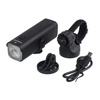 Mactronic - Lampa rowerowa LED Highline z akumulatorem 2600 mAh - 1000 lm - Czarna - ABF0166